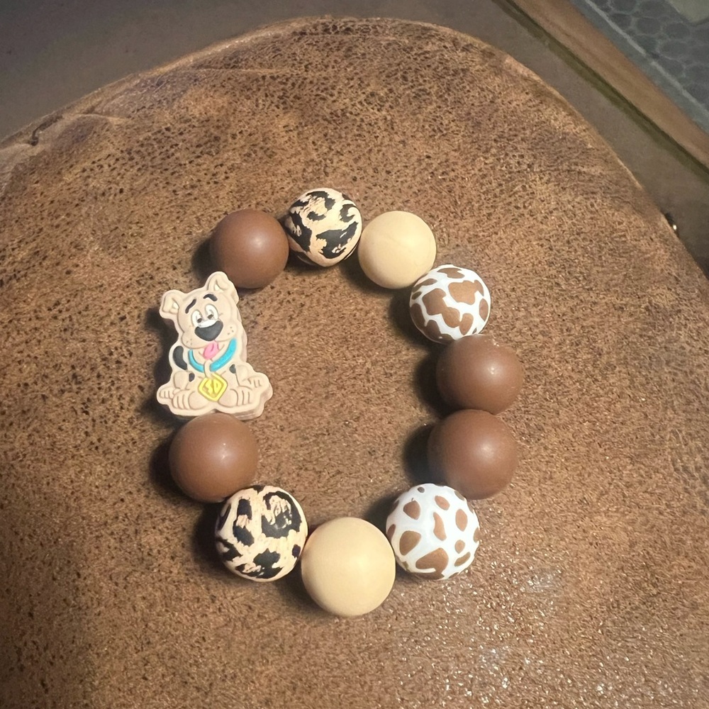 Animal Print Beaded Bracelet B90